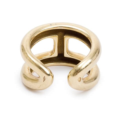 hermes osmose ring gold|Hermes 18k Yellow Gold Osmose Ring – Oliver Jewellery.